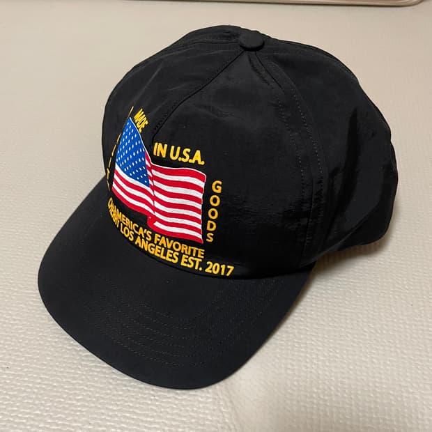 [OS] Cherry LA 체리 나일론 성조기 볼캡