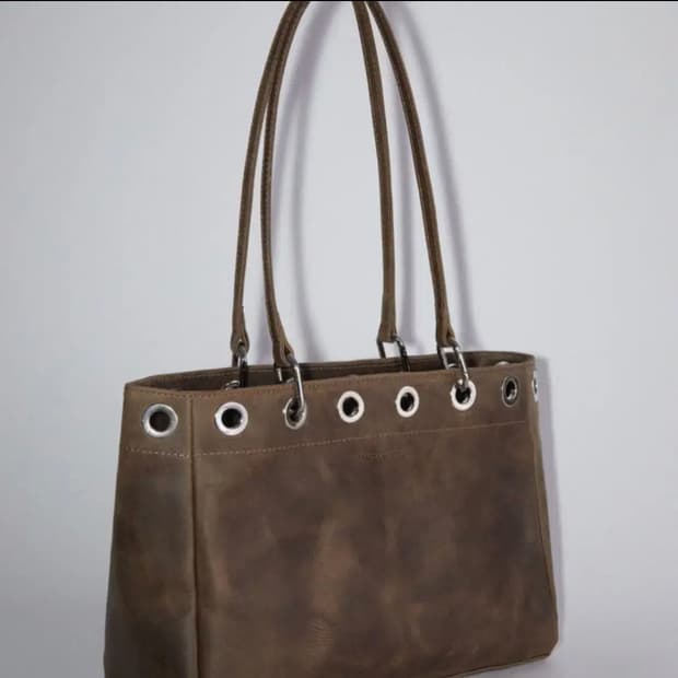 팔로마울 쇼퍼백 브라운 paloma wool