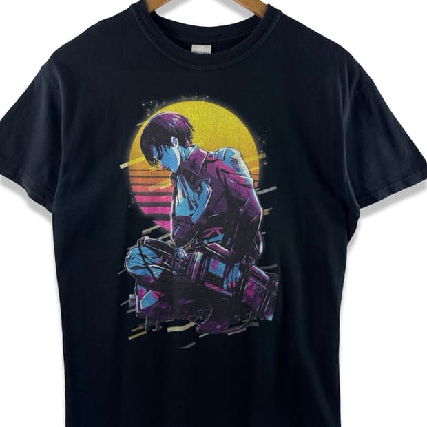 진격의거인 리바이 부틀렉 애니 티셔츠2084