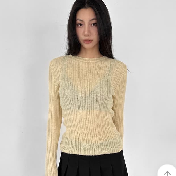 컨템 골지 라운드 울니트