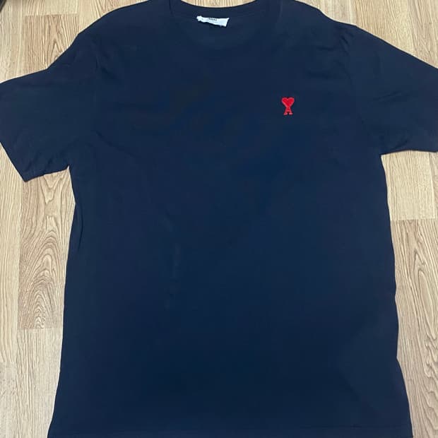 아미 반팔티 블랙 L