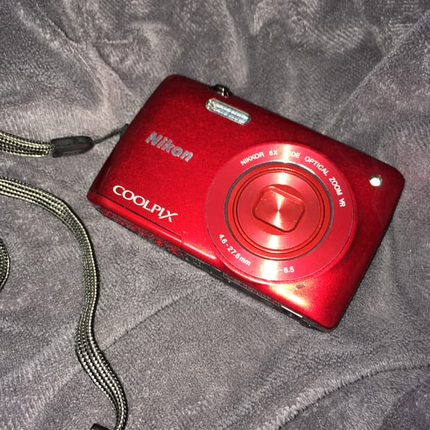 [소프트포커스, 즉시사용가능] 니콘 쿨픽스 s4400 레드 빈티지 디카