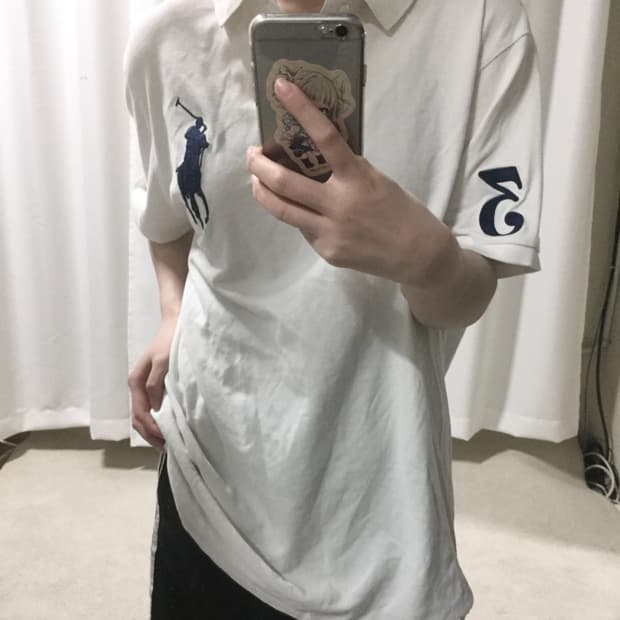 폴로 랄프로렌 흰검  화이트 블랙 빅포니 카라 PK 치프키프 반팔 티
