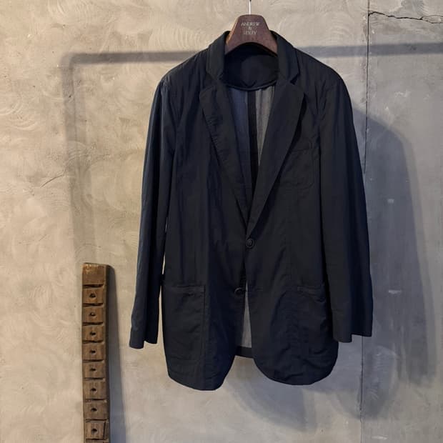 아르마니 꼴레지오니 코튼 테일러드 자켓 100