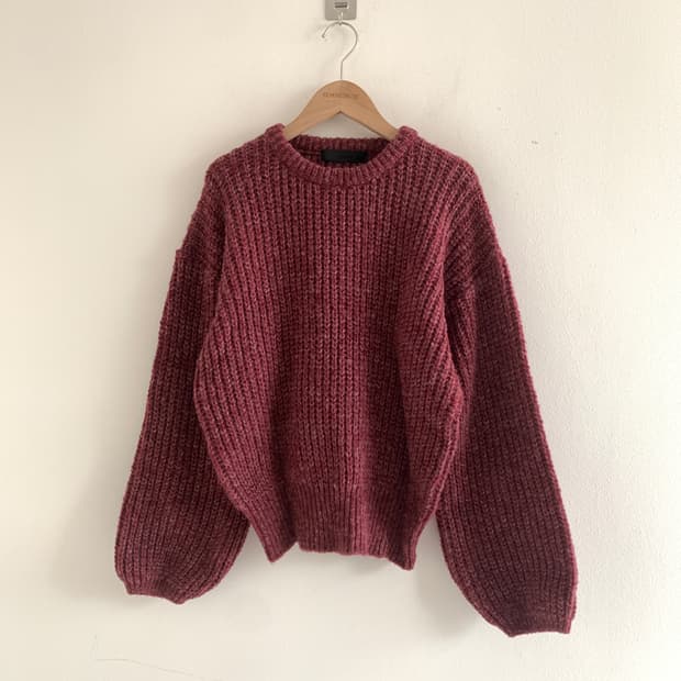 Hazzi balloon round knit