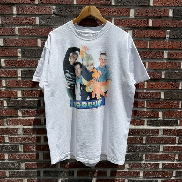 노다웃 No Doubt 90s Anaheim 빈티지 티셔츠