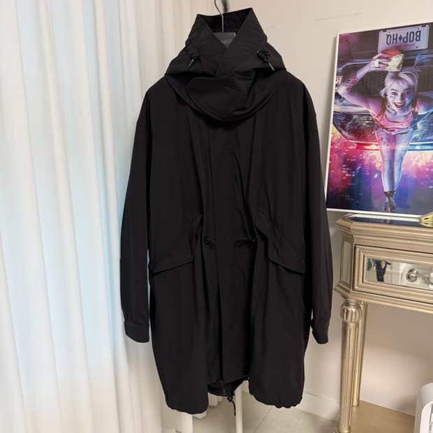 이로 IRO 남성 블랙 MADELEINE 디테쳐블 피쉬테일 점퍼