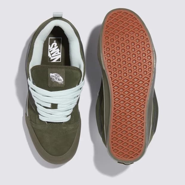 반스 뉴스쿨 (올리브) VANS Knu Skool Olive