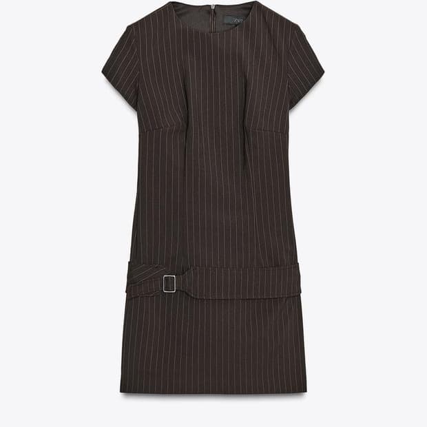 자라 벨트 미니 원피스