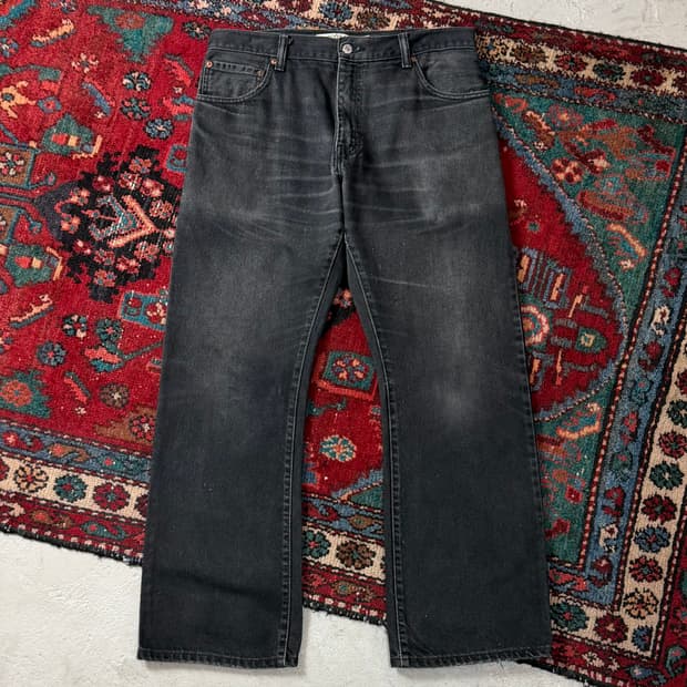 00's 빈티지 리바이스 517 블랙 부츠컷 플레어진