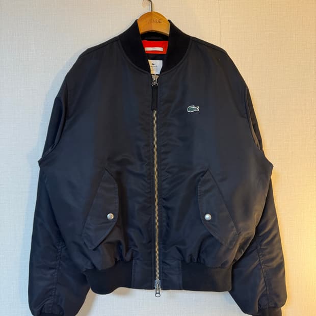 [M]라코스테 블랙 봄버 자켓 ma-1