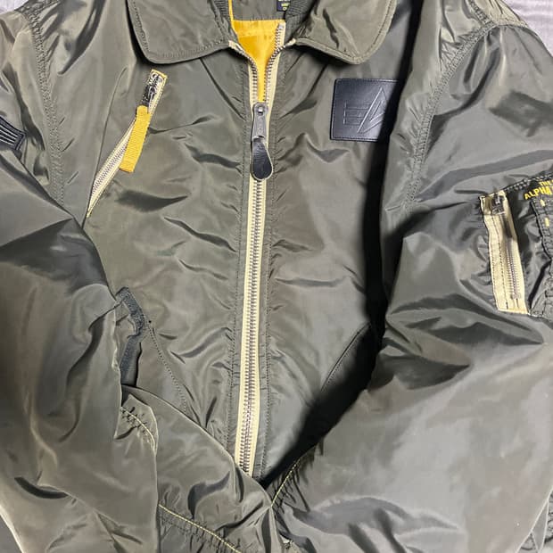 알파인더스트리 cwu-45p, ma-1