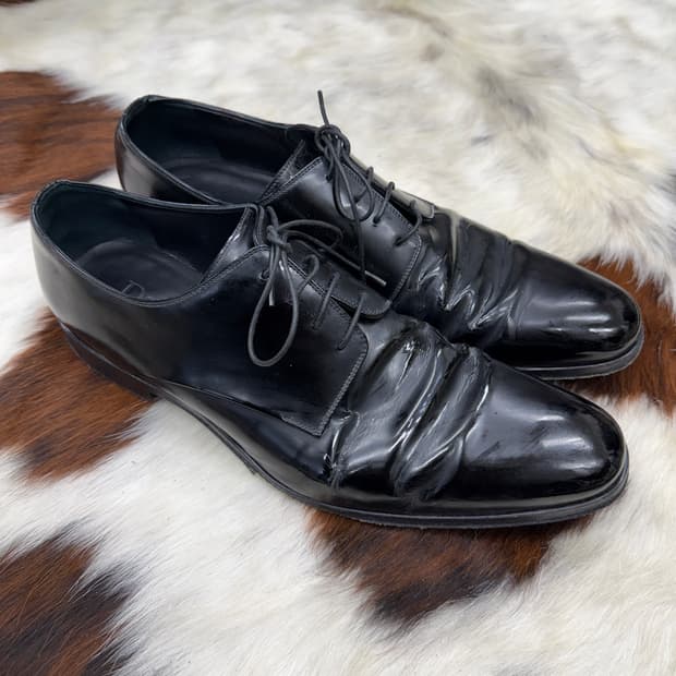 디올 옴므 크리스 반 아쉐기 더비슈즈