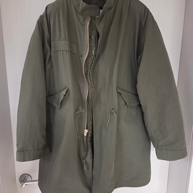 밀텍 m65 피쉬테일 개파카 s사이즈 판매.