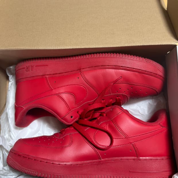 급처 나이키 에어포스 트리플 레드 280 판매