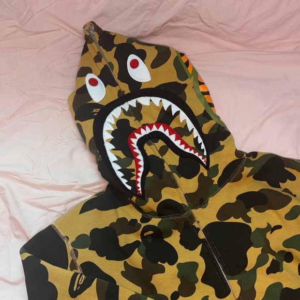 베이프 bape 후드집업 황계 M사이즈 판매