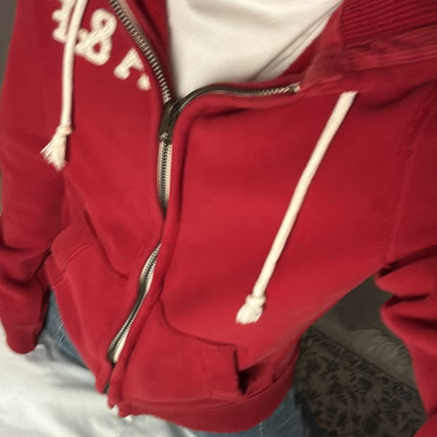 에베크롬비 데미지 디테일 후드직업