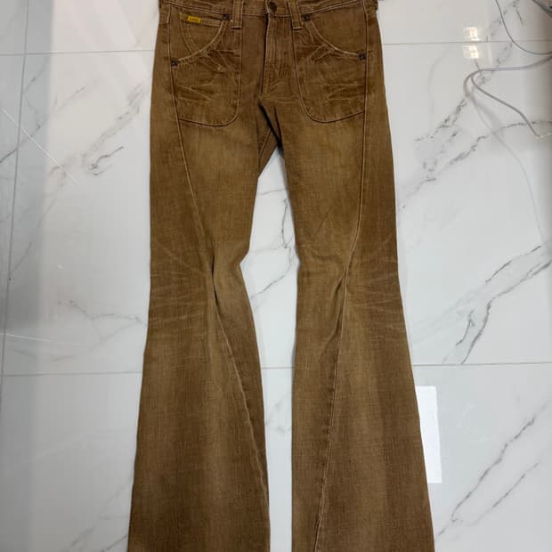 Vintage Lee 부츠컷 플레어진