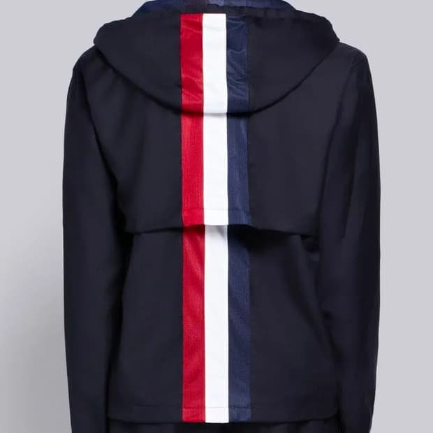 톰브라운 삼선 후드 바람막이 5
