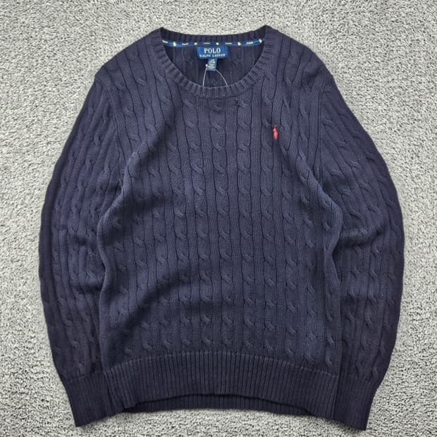 폴로랄프로렌 케이블 니트 스웨터 ( L ) / 11764