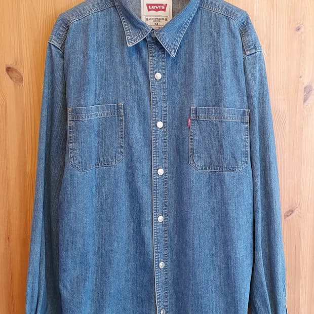 110.리바이스 클래식 데님셔츠