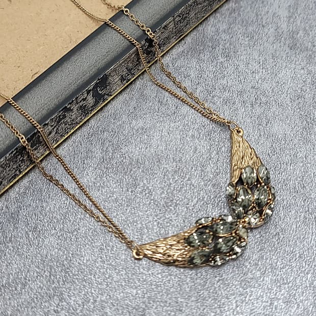 angel wing 날개 빈티지목걸이