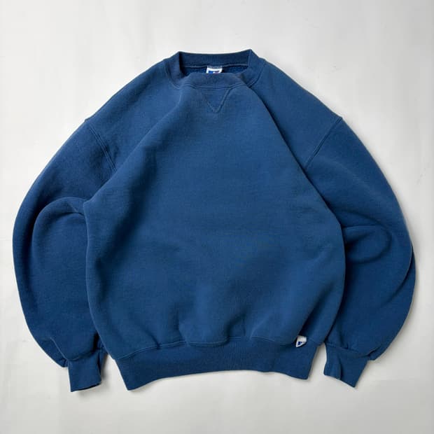 90s Russell Sweatshirt (steel blue)