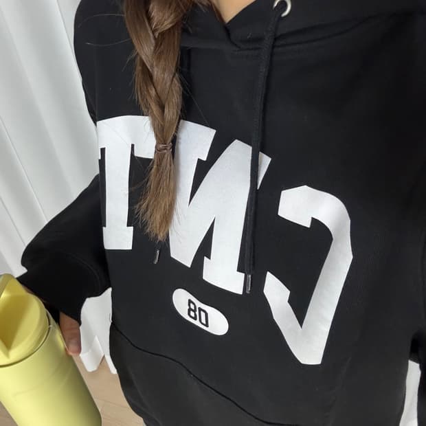 커버낫 후드티 블랙(M사이즈)