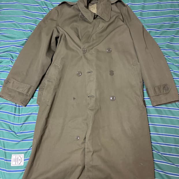 미군 장교 트렌치 코트 OG-107