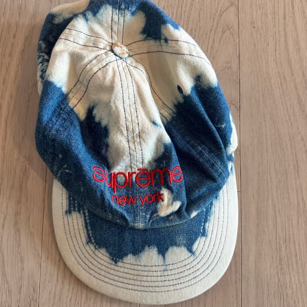 슈프림 Twill Classic Logo 6-Panel