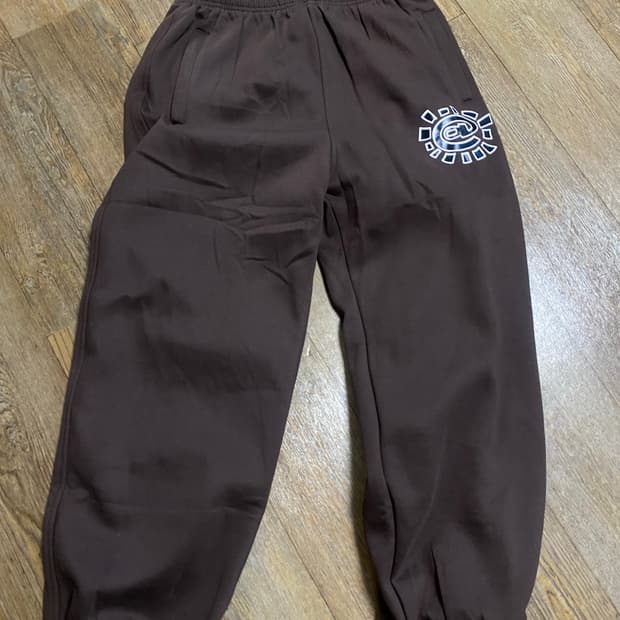 always do what you should do 팬츠 브라운 M