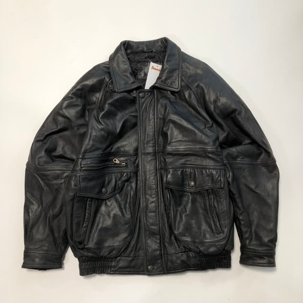 A2 봄버 레더자켓