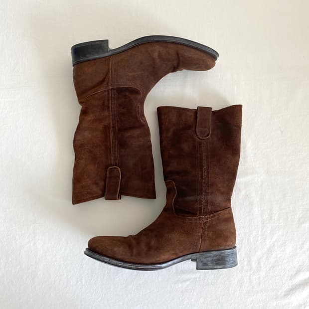 BOEMOS 스웨이드 부츠 