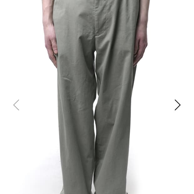 이얼즈어고 950 와이드 치노팬츠 카키 3