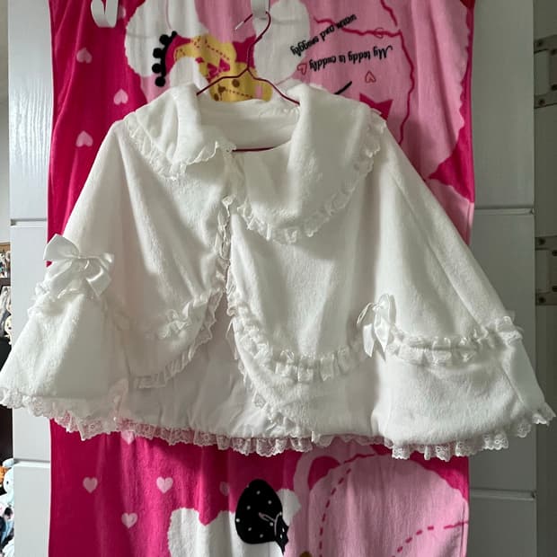 퍼 망토 케이프