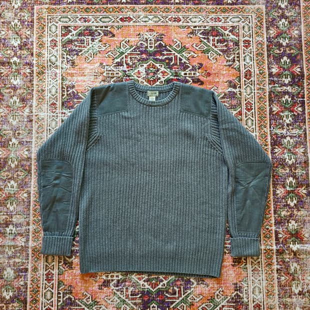 00s LL Bean 코만도 니트 웜그레이 (2XL)