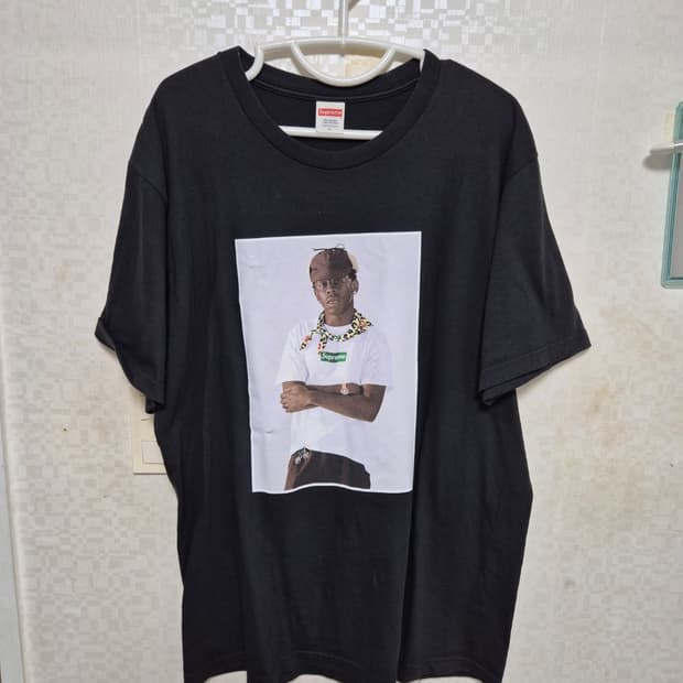 [L]슈프림 타일러 포토티 티셔츠 블랙