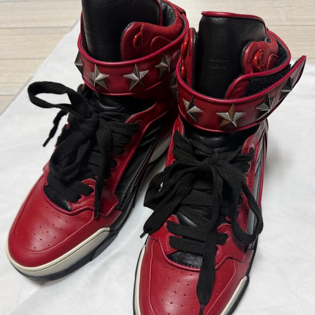 지방시 타이슨 하이탑 42 레드블랙