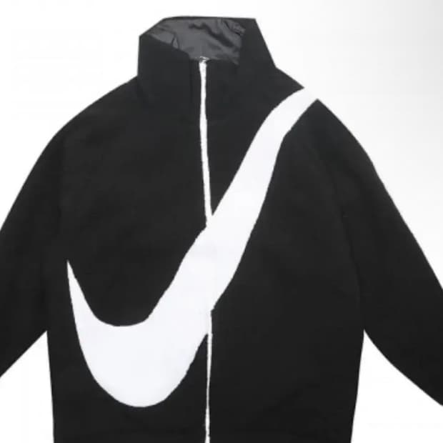 나이키] 스우시 재킷 리버시블 셰르파 [CI8938-010] xl