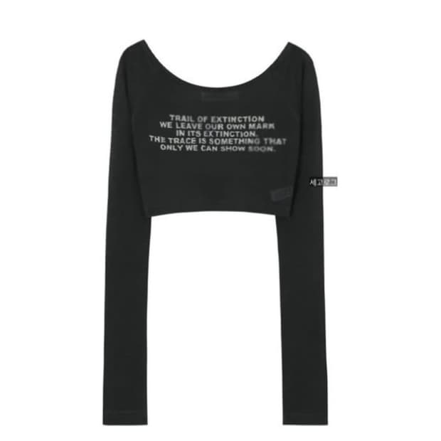 보헤미안서울 크롭 슬리브