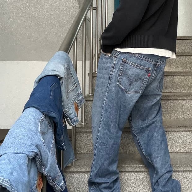 a238) 36 리바이스 559 릴렉스스트레이트