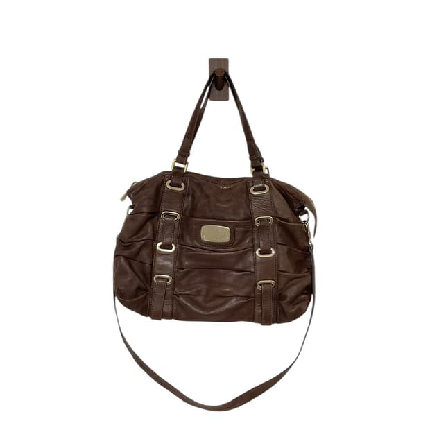 마이클코어스 레더 숄더