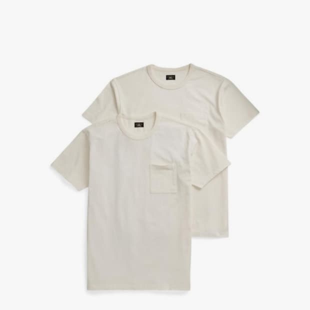 Rrl 더블알엘 투팩 포켓 티셔츠 XL