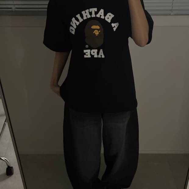 정품) 베이프 반팔