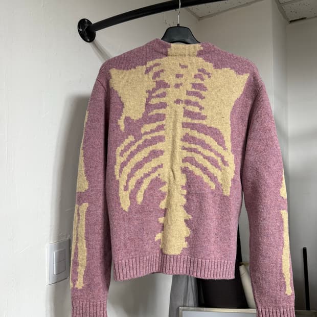 Kapital 울 본 쇼츠 가디건 3사이즈 라이트 퍼플