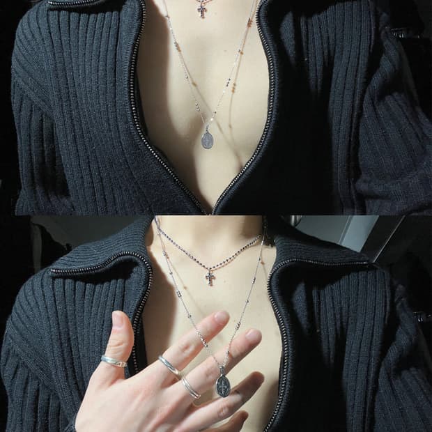 Remnant Cross Necklace