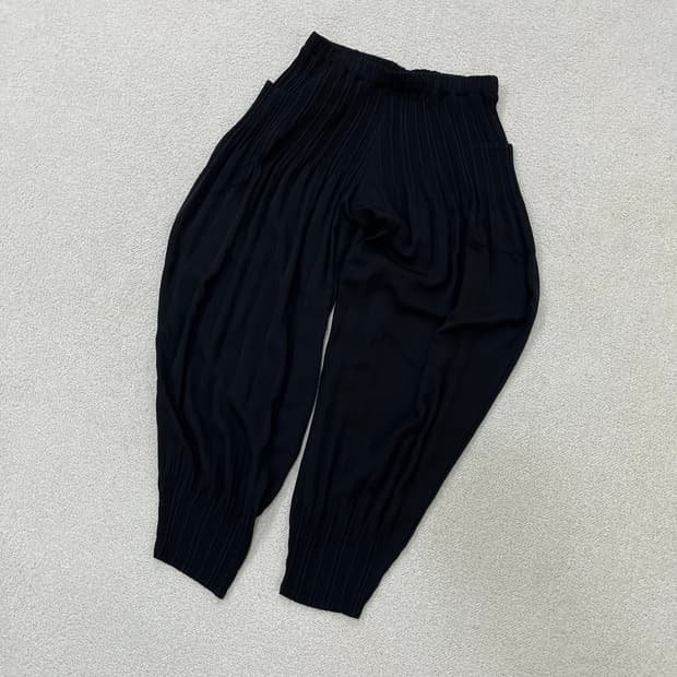 실측확인 빈티지 여성 플리츠 바지 0331M