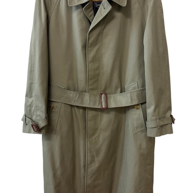 90s VTG 버버리 개버딘 트렌치 코트(벨트set)