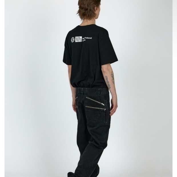 (구매)MPa SPLIT POCKET PANTS (BLACK) m사이즈