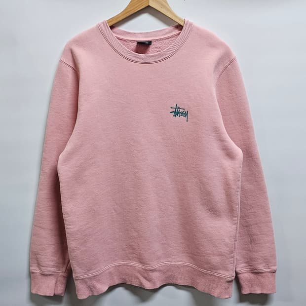 스투시 스탁로고 맨투맨 M